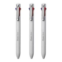 Pentel Caneta RT Izee Multi 4 Cores 0.7 Branca x 3 Unidades