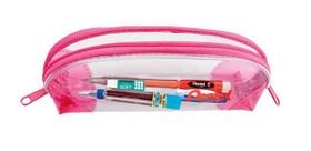 Pentel kit escolar rosa - lapiseira 0,7 - borracha e grafite