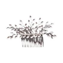 Pentes De Cabelo De Noiva Com Pérolas Prateadas E Strass, Acessórios De Cabelo Para Casamento Pentes De Cabelo De Noiva Com Pérolas Prateadas E Strass, Acessórios De Cabelo Para Casamento