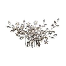 Pentes De Cabelo De Noiva Com Pérolas Prateadas E Strass, Acessórios De Cabelo Para Casamento Pentes De Cabelo De Noiva Com Pérolas Prateadas E Strass, Acessórios De Cabelo Para Casamento