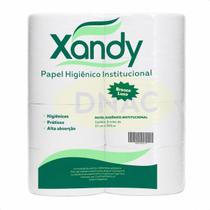 Pepel Higiênico Rolão Xany Luxo 8 Rolos 300M Folha Simples