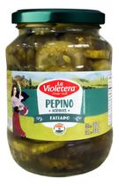 Pepino Agridoce Em Conserva Fatiado La Violetera 680g Pepino Agridoce Em Conserva Fatiado La Violetera 680g