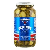 Pepino Em Conserva Hemmer Rodelas Agridoce 440g