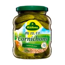 Pepinos kuhne em conserva agridoce 330g