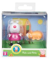 Peppa Pig Amigos E Pets - Suzy Ovelha E Hamster 2318 - Sunny