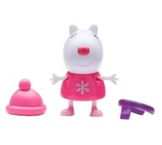 Peppa Pig Com Roupinhas - Suzy Ovelha Inverno 2319 - Sunny