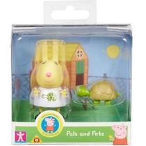 Peppa Pig Figura Amigos E Pets - Rebecca Coelha e Tartaruga 2318 - Sunny