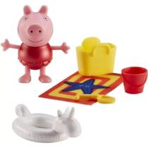 Peppa Pig - Figura Peppa Vermelha Com Acessório - Sunny 2317