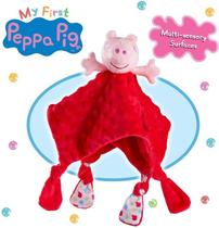 Peppa pig - minha primeira pelúcia mantinha Peppa pig - minha primeira pelúcia mantinha