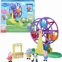 Peppa Pig Parque De Diversões Com Boneca 6 Peças 3+ Hasbro