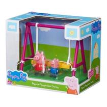 Peppa Pig Parquinho De Brinquedo Balanço Com George - Sunny