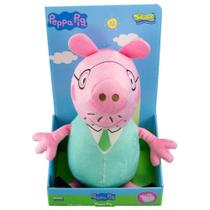 Peppa Pig - Pelúcia Papai Pig 31cm