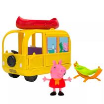 Peppa Pig - Playset Van Para Acampar + Figura Peppa - Sunny