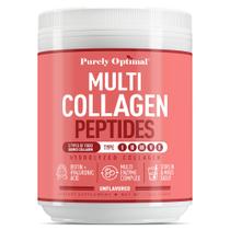Peptídeos de colágeno em pó Purely Optimal Multi 450 ml com biotina