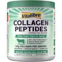 Peptídeos de colágeno em pó Vitalibre Bovine 450 ml sem sabor Peptídeos de colágeno em pó Vitalibre Bovine 450 ml sem sabor