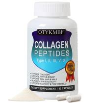 Peptídeos de Colágeno OTYKMBF 1800mg 90 Cápsulas Multi Tipo