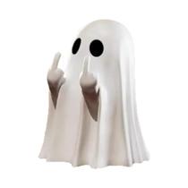 Pequena Estatueta De Fantasma Assustador Para Decoração De Halloween, Estátua De Fantasma Fofo Com