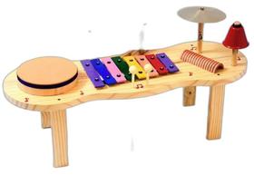 Pequena Percussão Baby Madeira P3696 - Vibratom Pequena Percussão Baby Madeira P3696 - Vibratom