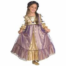 Pequena princesa Julieta Meninas tamanho M 8/10 Vestido renascentista