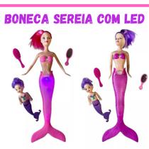Pequena Sereia + Sereia Grande de LED Prime Toys - Prime Toys