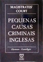 Pequenas Causas Criminais Inglesas - EDITORA DA ULBRA
