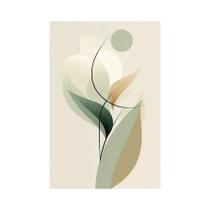 Pequenas Plantas Tropicais Arte De Parede Abstrata Geometria Ramos Folhas Decoração Para Casa