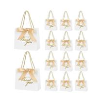 Pequenas Sacolas De Presente De Agradecimento 10un Com Laço Para Casamentos, Chá De Bebê,