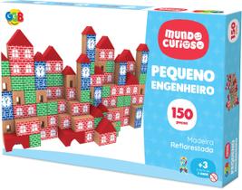 Pequeno Engenheiro GGB 100 Peças Brinquedo de Montar Criativo Educativo Infantil