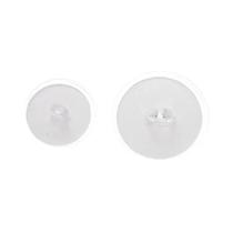 Pequenos Ganchos Adesivos De Parede E Teto De 3cm, 100 Peças, Sem Marcas, Dupla Face, Para