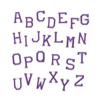 Pequenos Patches De Letras Do Alfabeto Coloridas A-Z Em Ferro Para Aplicação Em Tecido, 26PCS,
