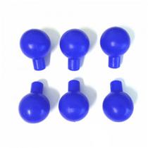 Pêra de silicone exame eletrocardiograma pacote 6 unidades