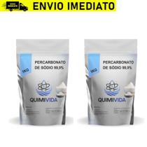 Percarbonato de sódio 100% Puro para limpeza em geral, clareador de roupas - 2Kg Percarbonato de sódio 100% Puro para limpeza em geral, clareador de roupas - 2Kg