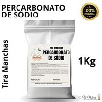 Percarbonato de Sodio 1Kg 100 Puro Alvejante em pó Tira Manchas Limeza geral Percarbonato de Sodio 1Kg 100 Puro Alvejante em pó Tira Manchas Limeza geral