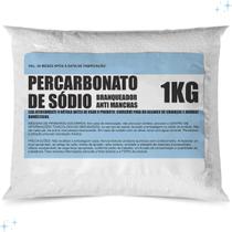 Percarbonato de sódio para limpeza em geral, clareador de roupas - 1kg - Abreu Quimica