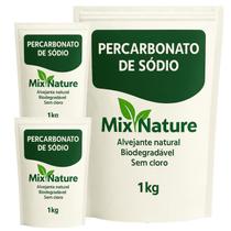 Percarbonato de Sodio Premium 100% Puro 3kg Tira Manchas Multiuso Clareador Limpeza Geral de Roupas