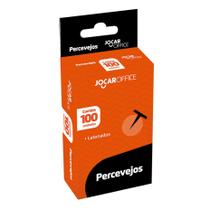 Percevejo Jocar Office Dourado Cx C/100 PCT C/10