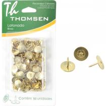 Percevejo Thomsen Latonado Cartela Com 50 Pecas Pl-012
