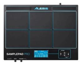 Percussão Eletrônica Alesis 8 Pads Sample Pad Pro Midi Led