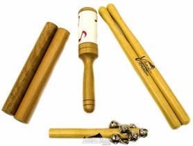 Percussão JOG Vibratom Baby Geométrica P3697 com Reco-reco, Maraca (Musicalização Infantil) 16500