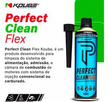 Perfect clean flex 500 ml koube limpa bicos etanol gasolina