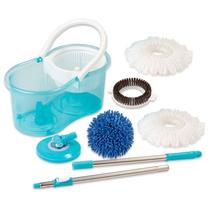 Perfect Mop 360 Urban 2 Refil Microfibra, 1 Tira Pó e 1 Escovão