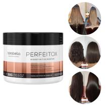Perfeitox Borabella Alinhamento Dos Fios Redutor de Volume Antifrizz Reparação Profunda Brilho Espelhado e Nutrição 300g