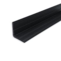 Perfil Acabamento Degrau Escada Preto C/ 2mts Kit c/ 10 peças