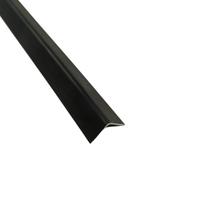 Perfil Aluminio Cantoneira 12x12 3m Preto