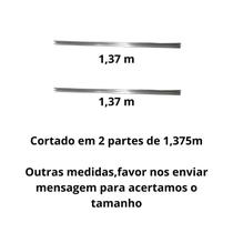 Perfil Alumínio Painel Canaletado Meia Aba