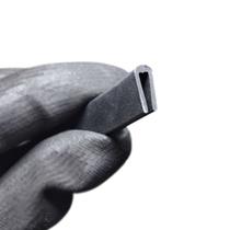 Perfil Borracha Acabamento Proteção Debrum Tipo U - 14 Mm - 5 Metros Borrachas Londrina