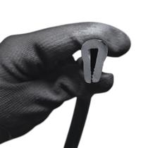 Perfil Borracha Acabamento Proteção Debrum Tipo U - 22 Mm - 5 Metros Borrachas Londrina