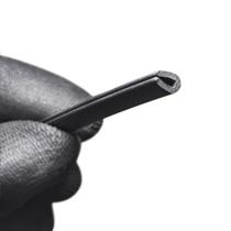 Perfil Borracha Acabamento Proteção Debrum Tipo U - 8 Mm - 5 Metros Borrachas Londrina