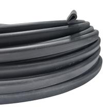 Perfil Borracha SBR Debrum Acabamento Tipo U 18,5mm 20 Metros - Borrachas Londrina