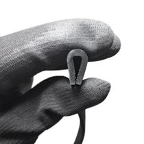 Perfil Borracha SBR Debrum Acabamento Tipo U 18,5mm 5 Metros - Borrachas Londrina